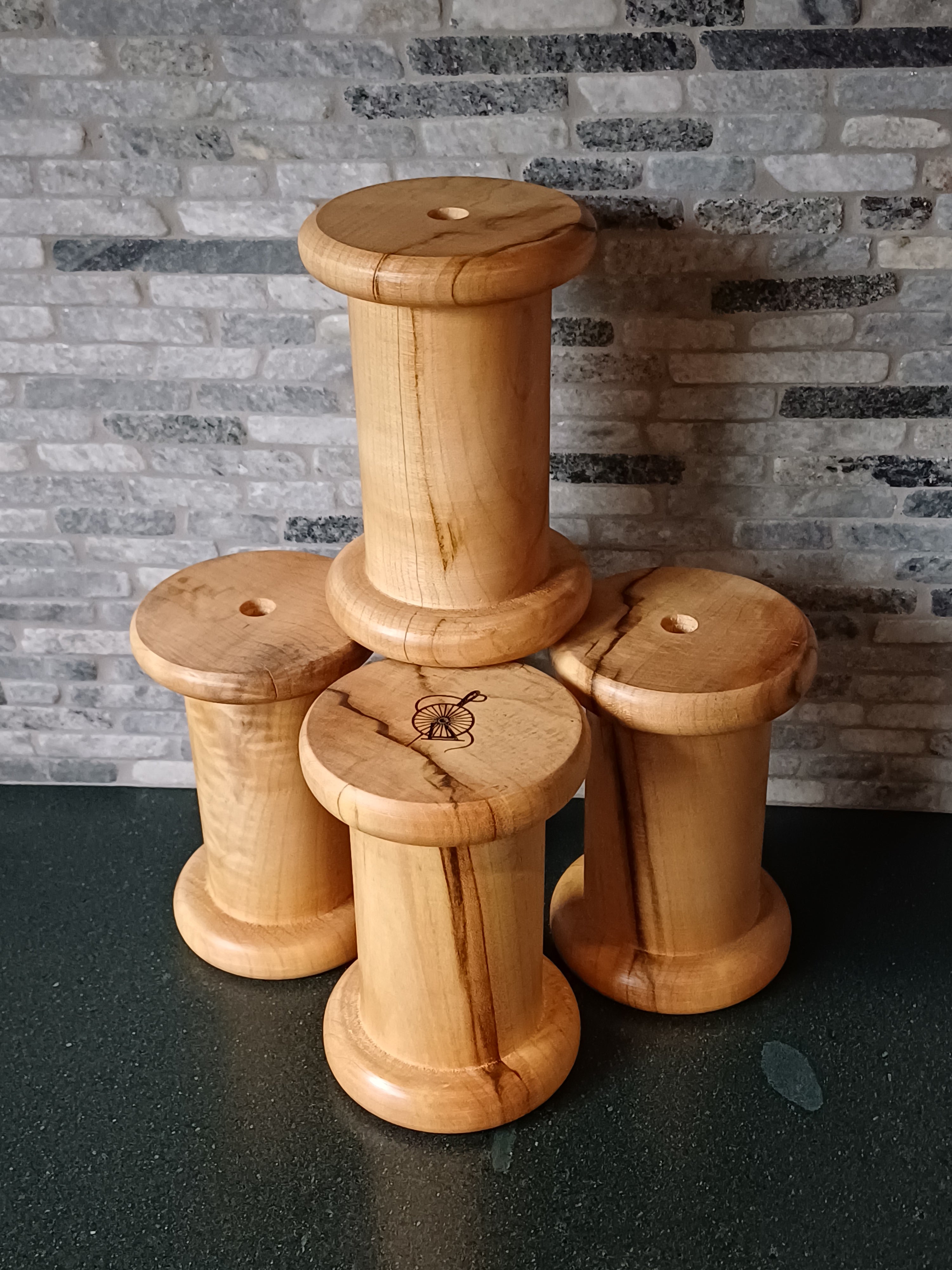 Spalted Beech Spool