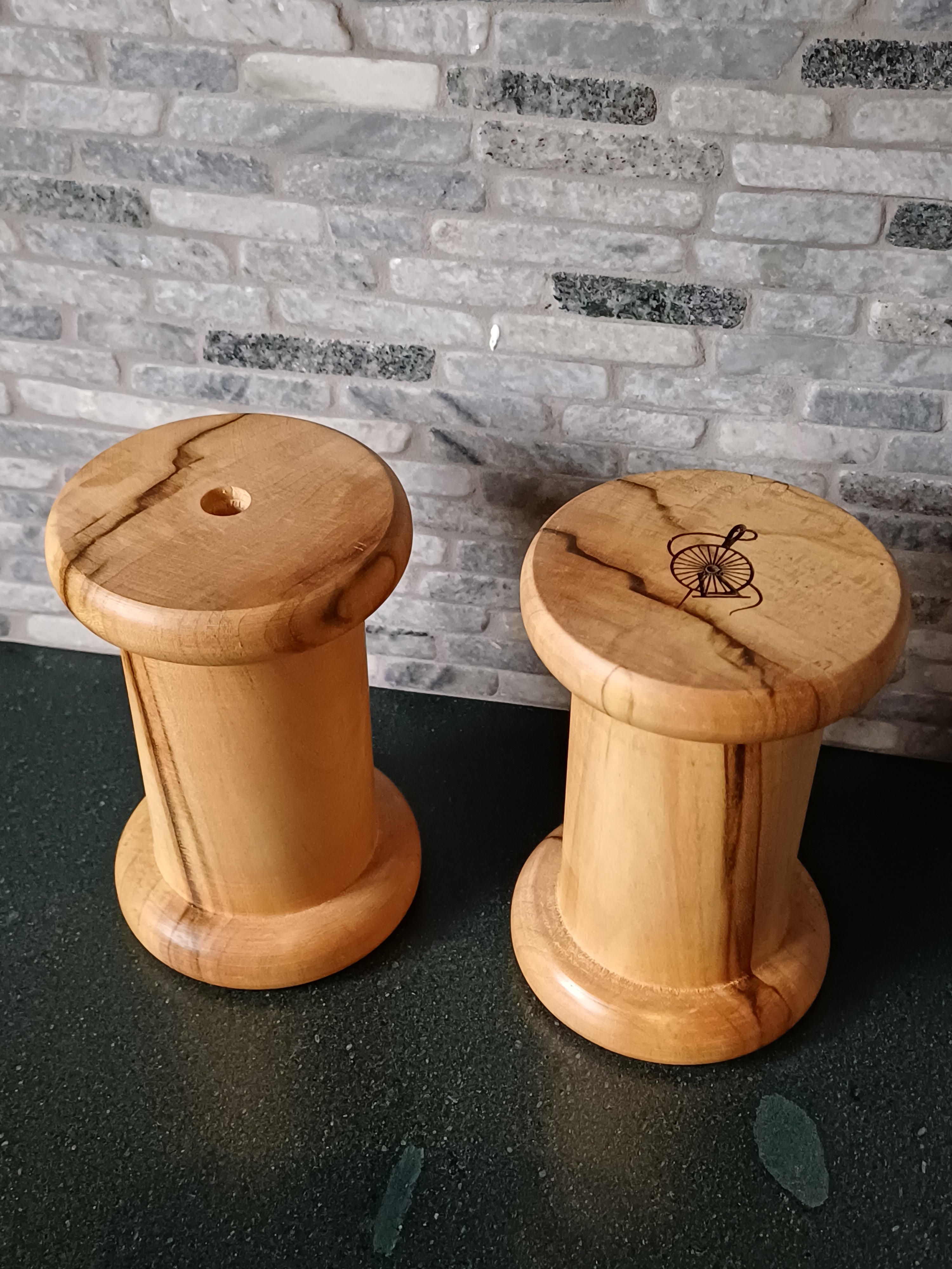 Spalted Beech Spool