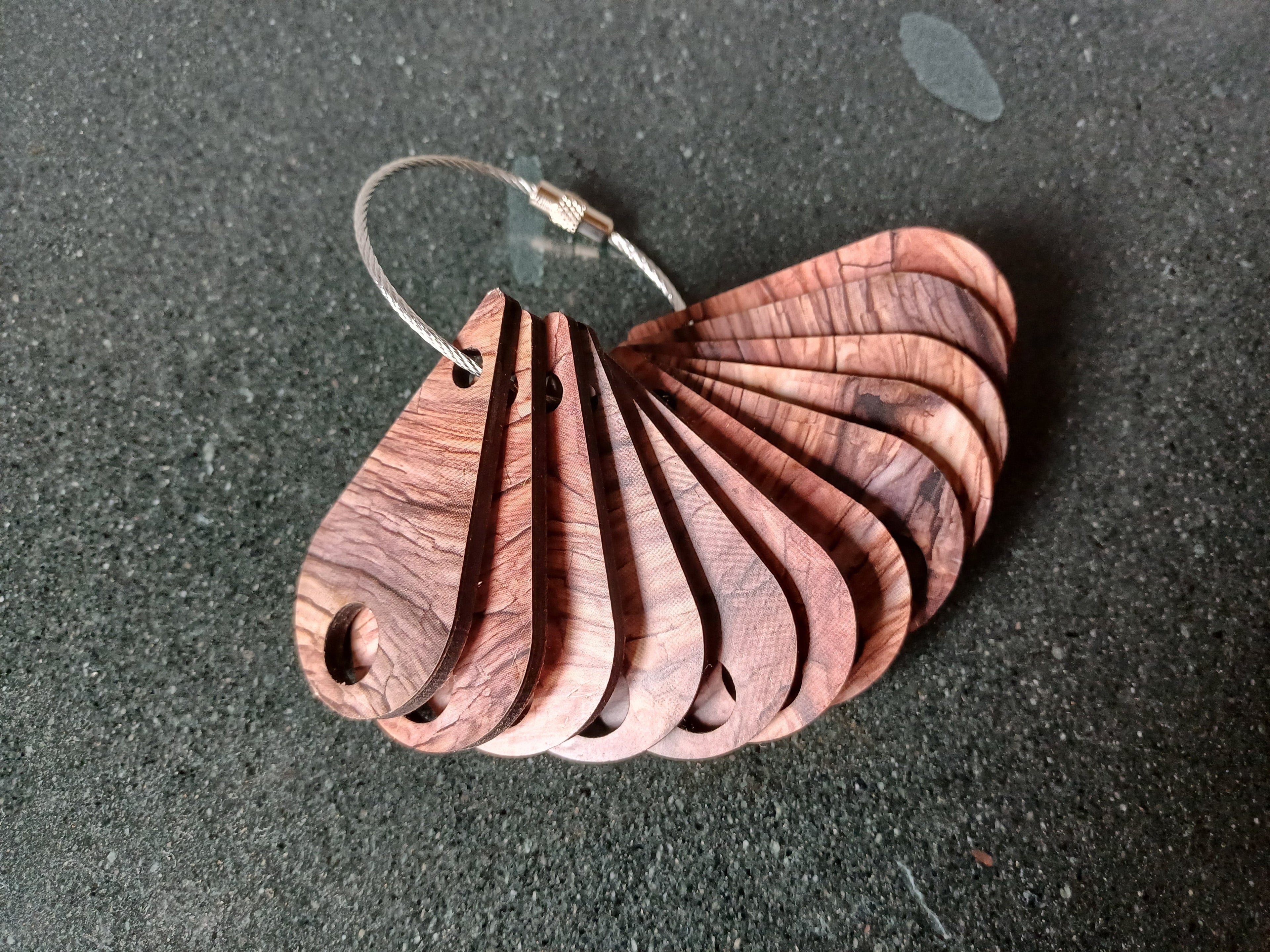 Floss Drops - wood 2