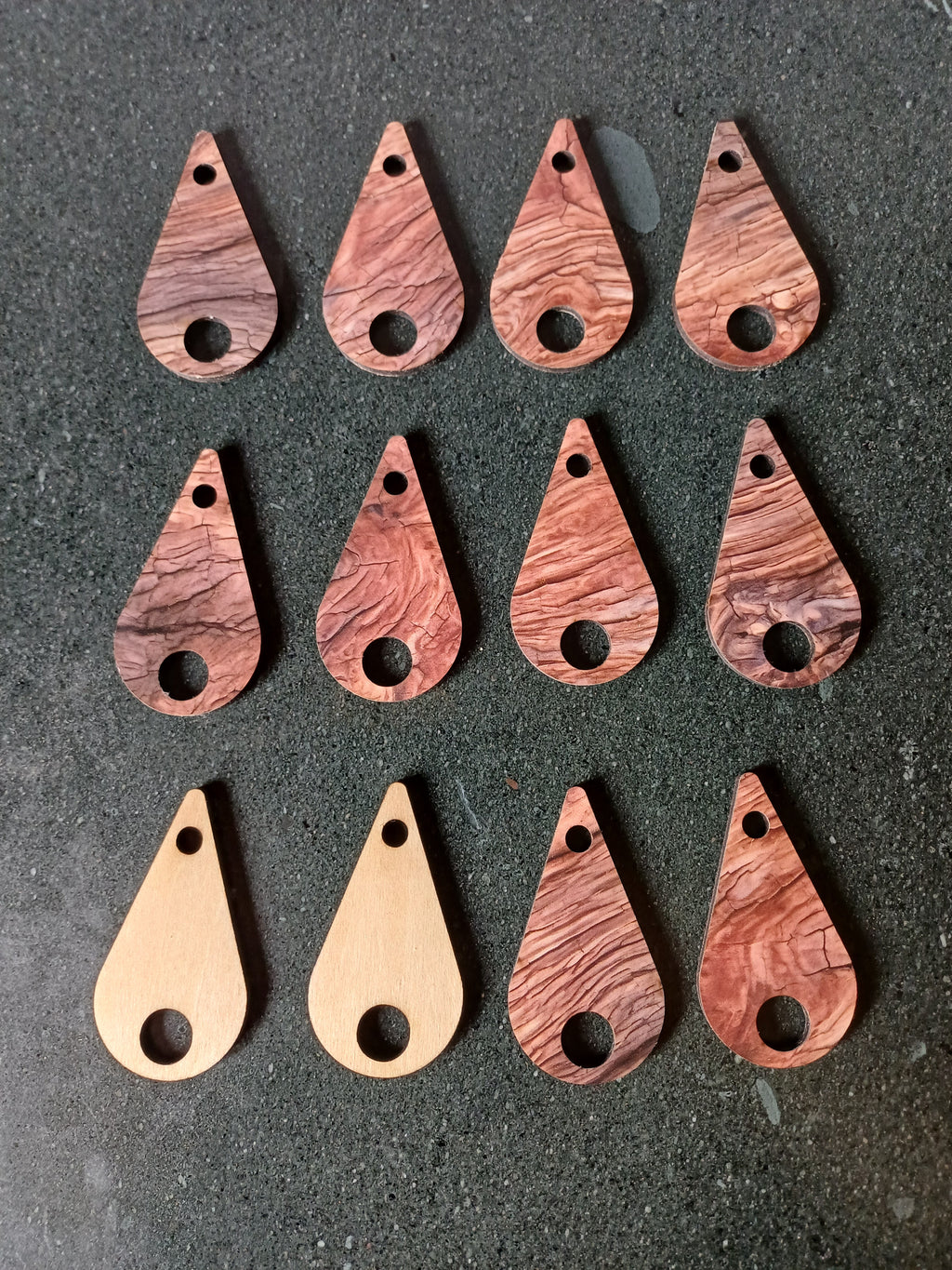 Floss Drops - wood 2