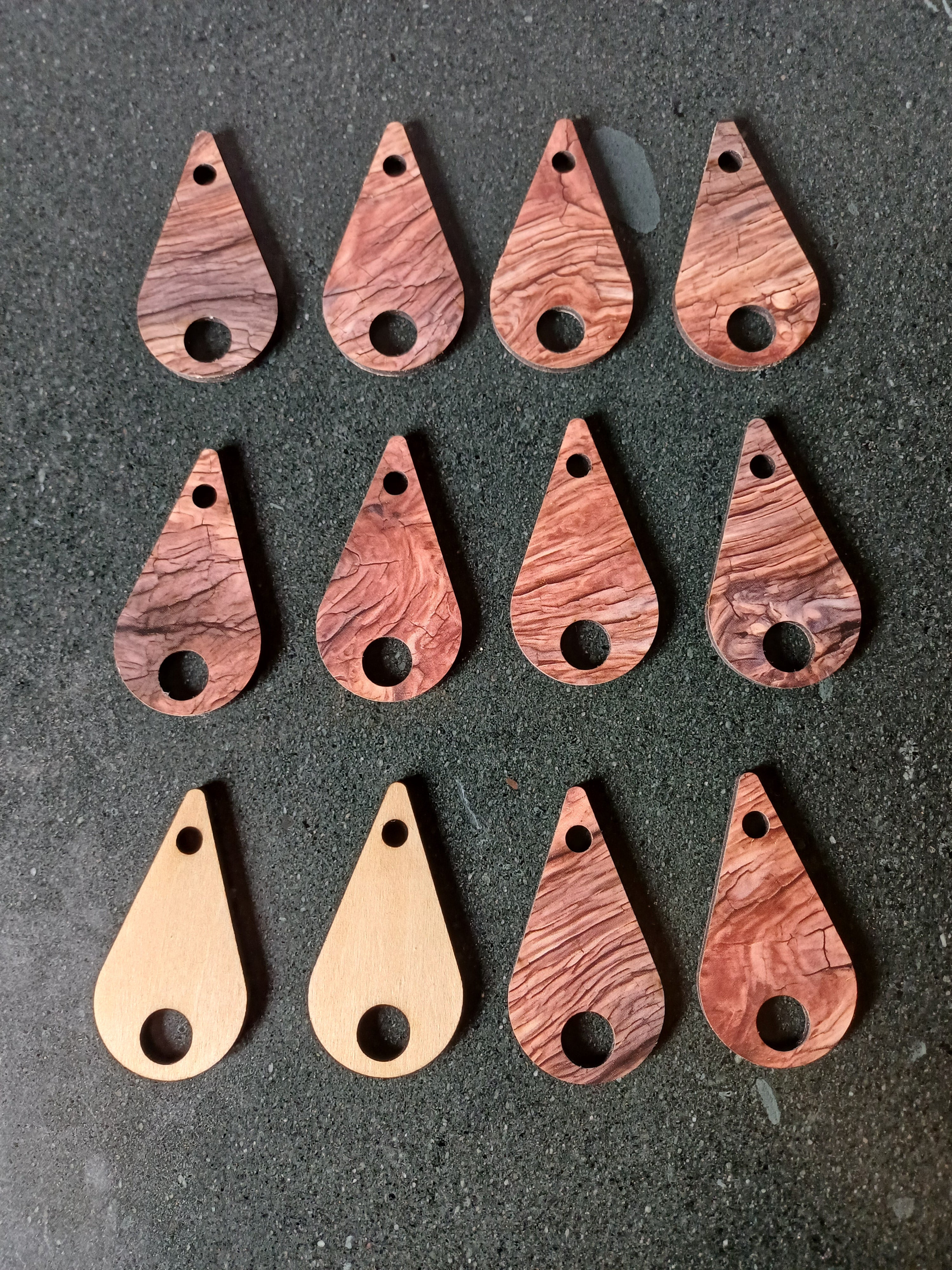 Floss Drops - wood 2