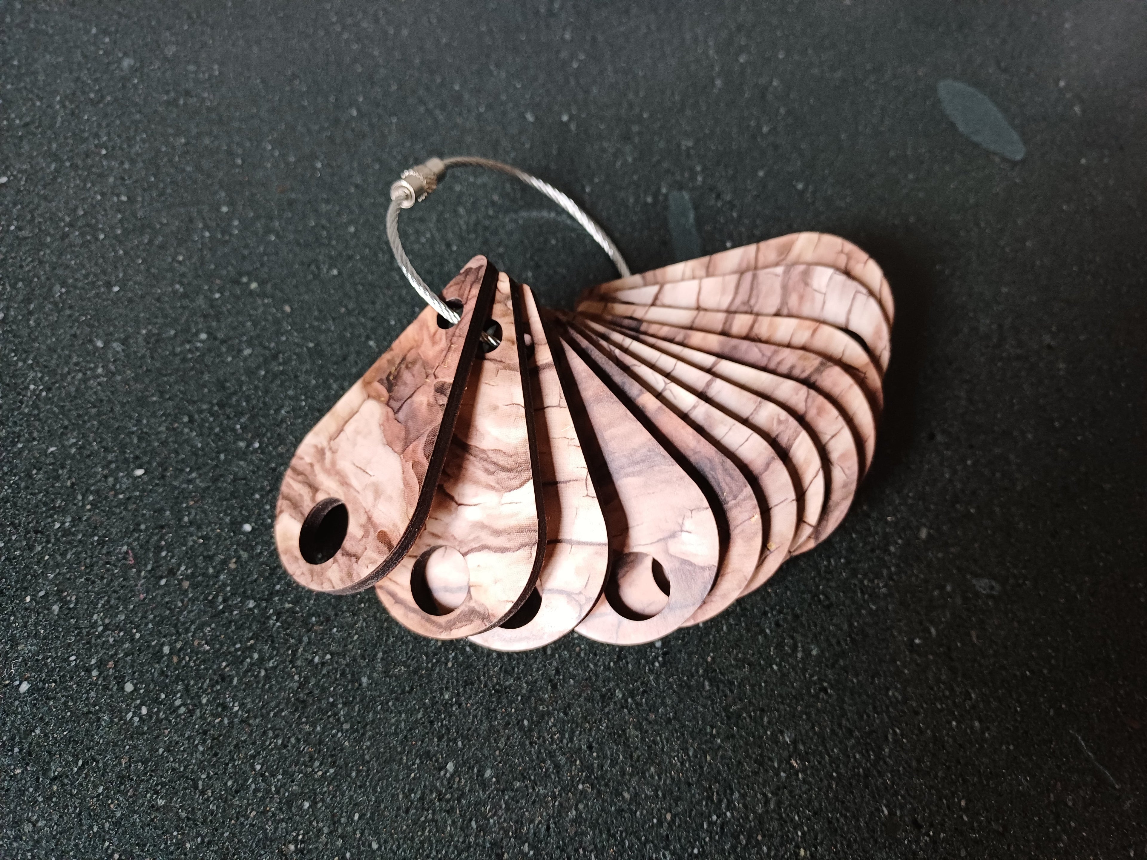 Floss Drops - wood 1