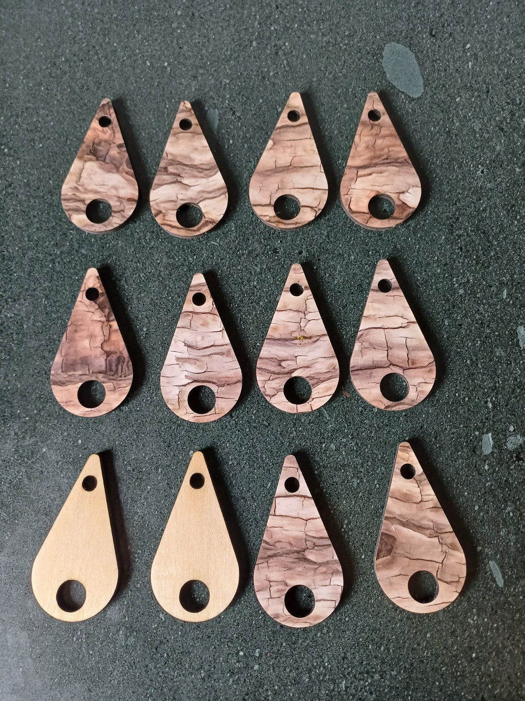 Floss Drops - wood 1
