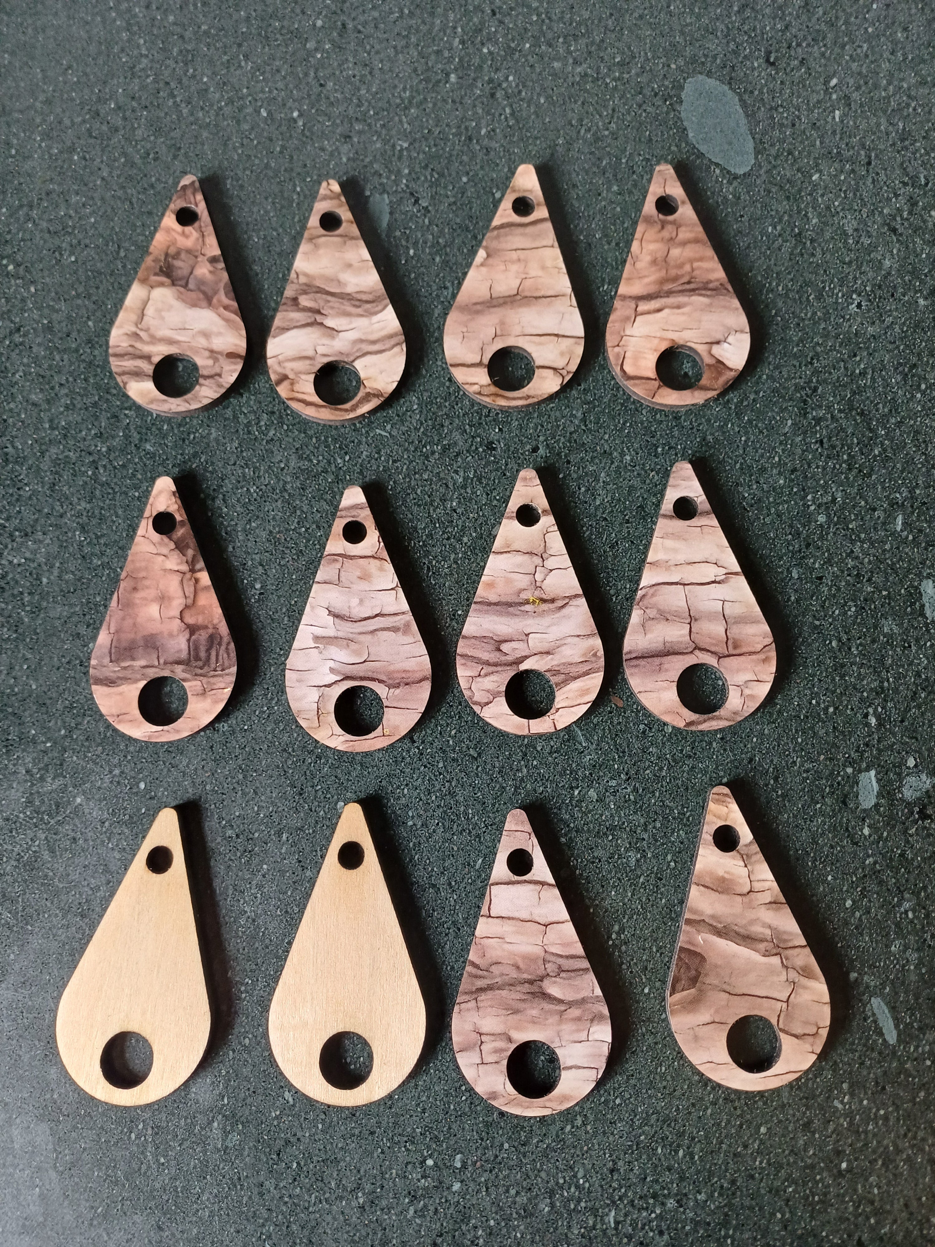 Floss Drops - wood 1