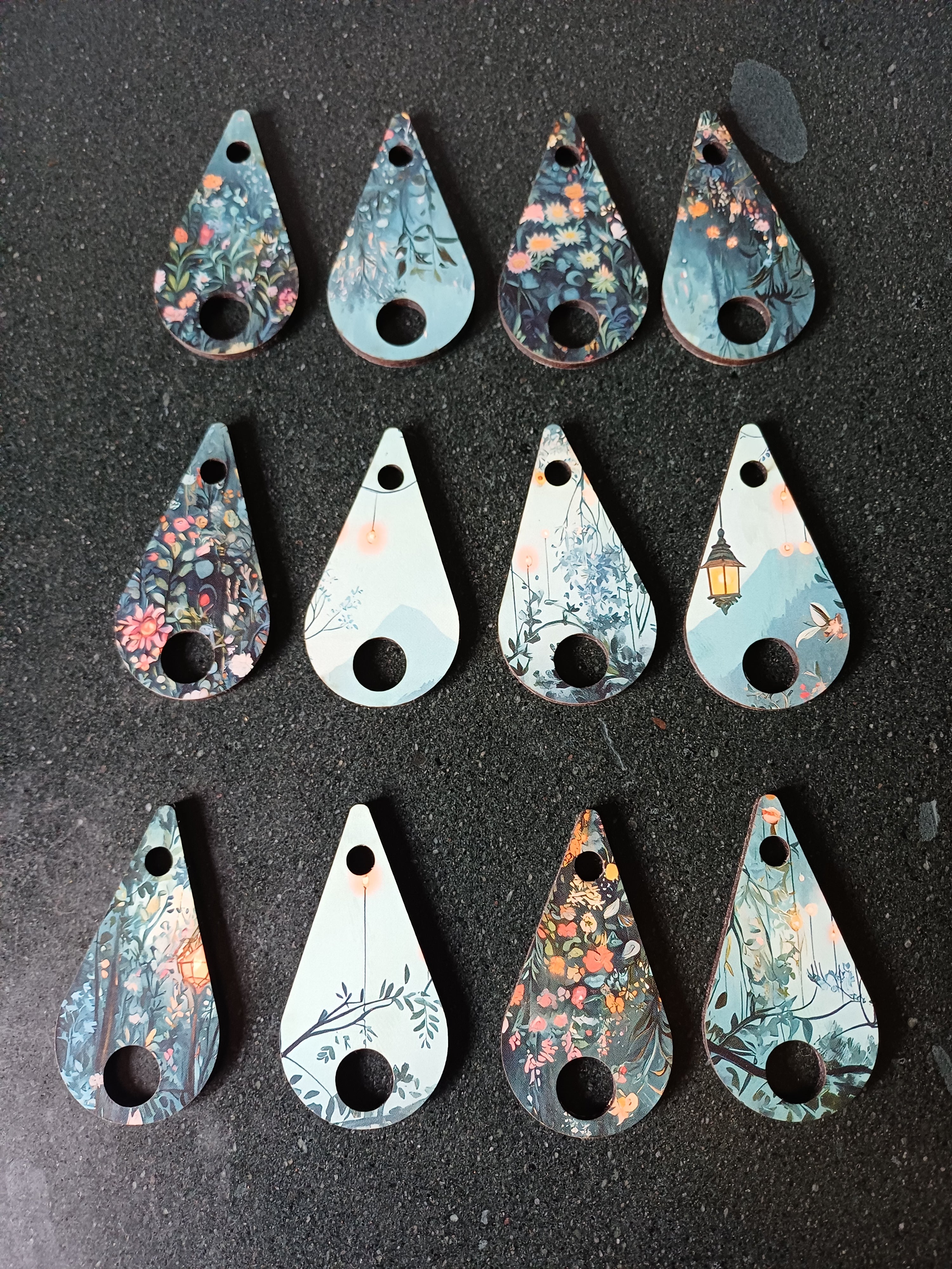 Floss Drops - flowers