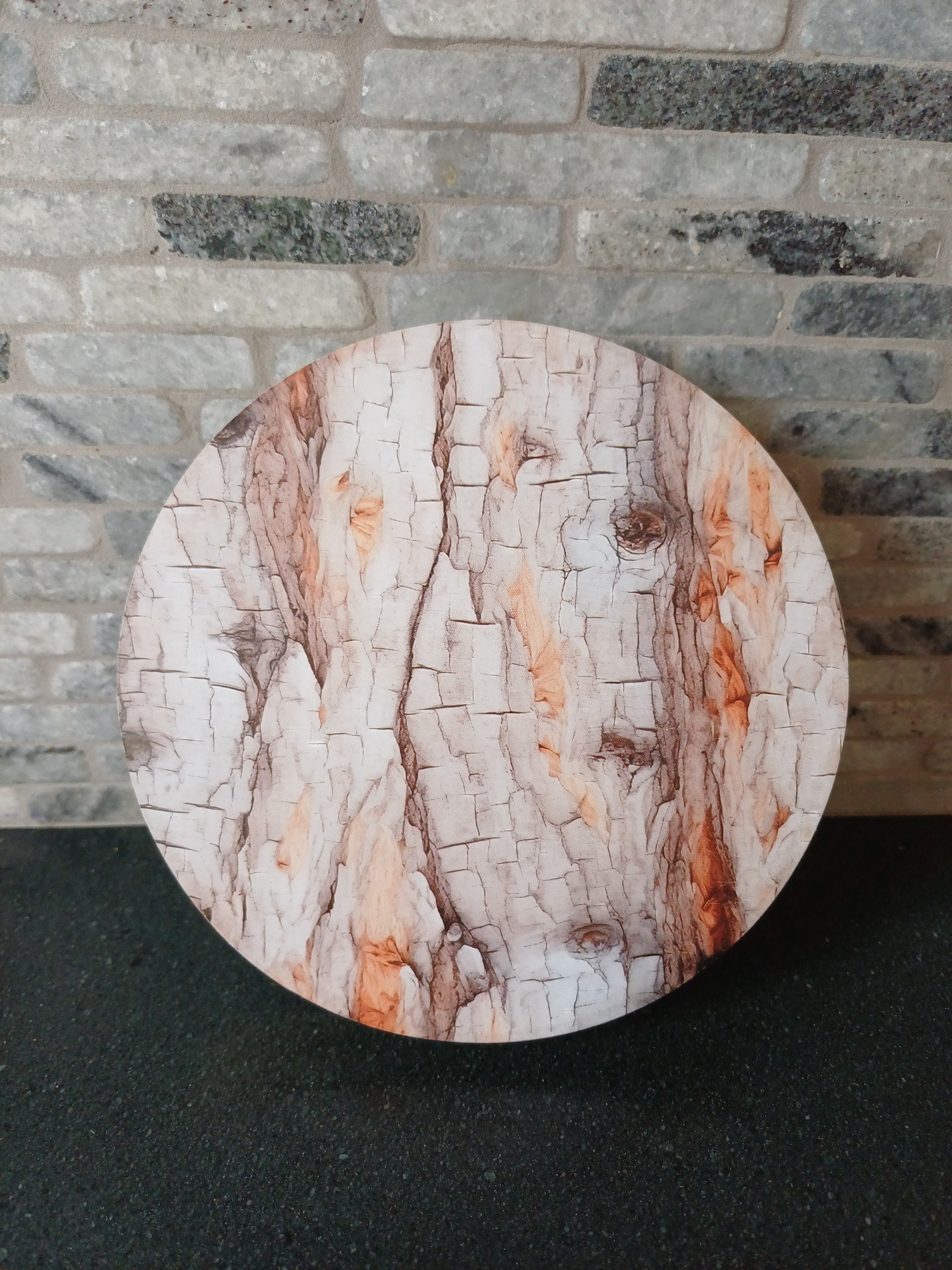 bead storage box - tree bark