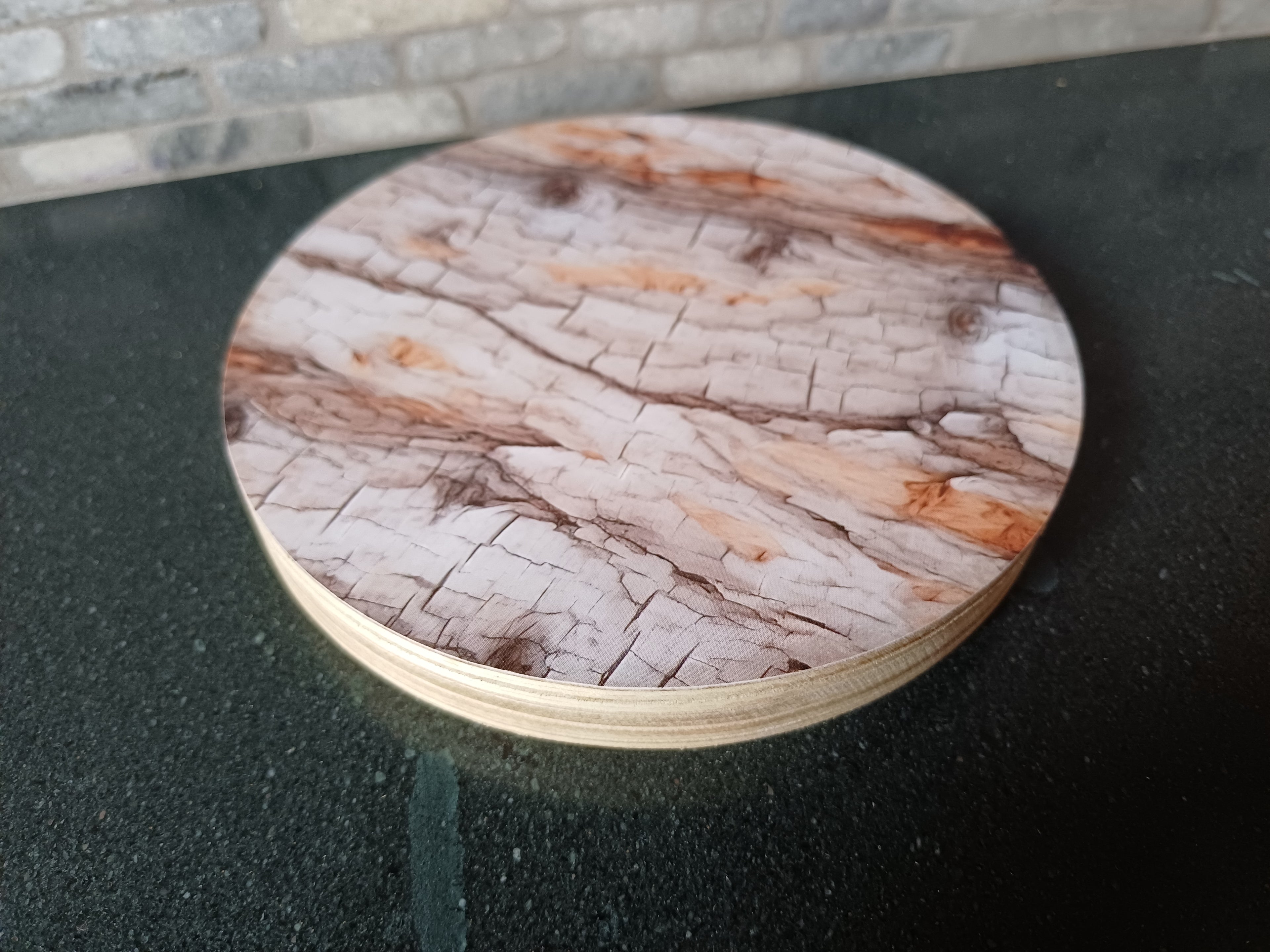 bead storage box - tree bark