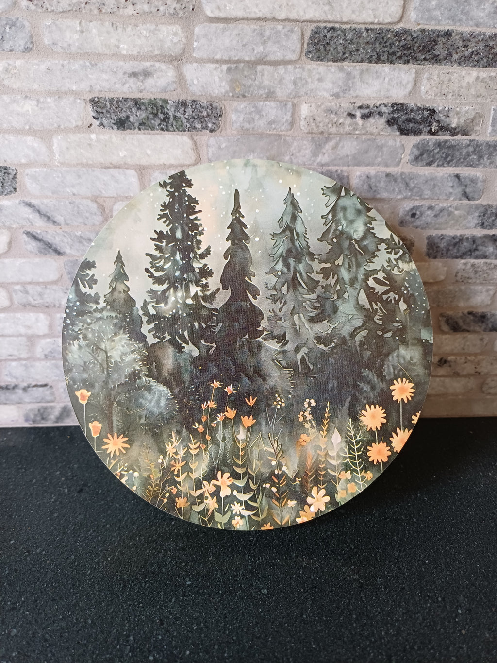 bead storage box - woodland