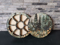 bead storage box - woodland