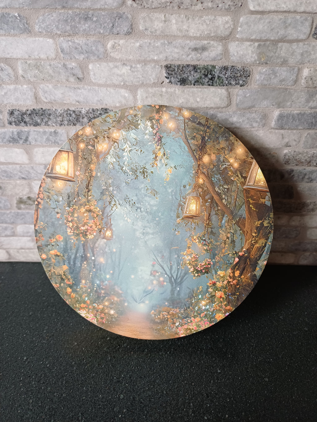 bead storage box - woodland